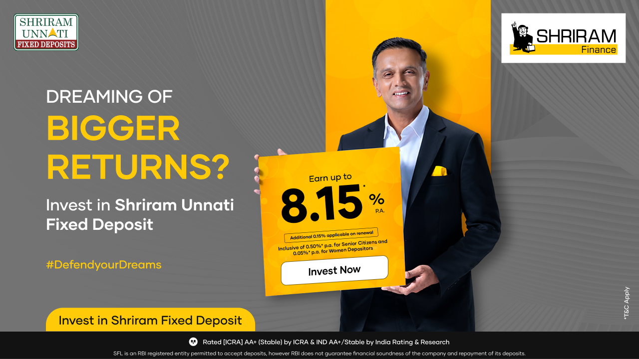 Fixed Deposit in Perungudi, Chennai - Earn up to 8.15%*