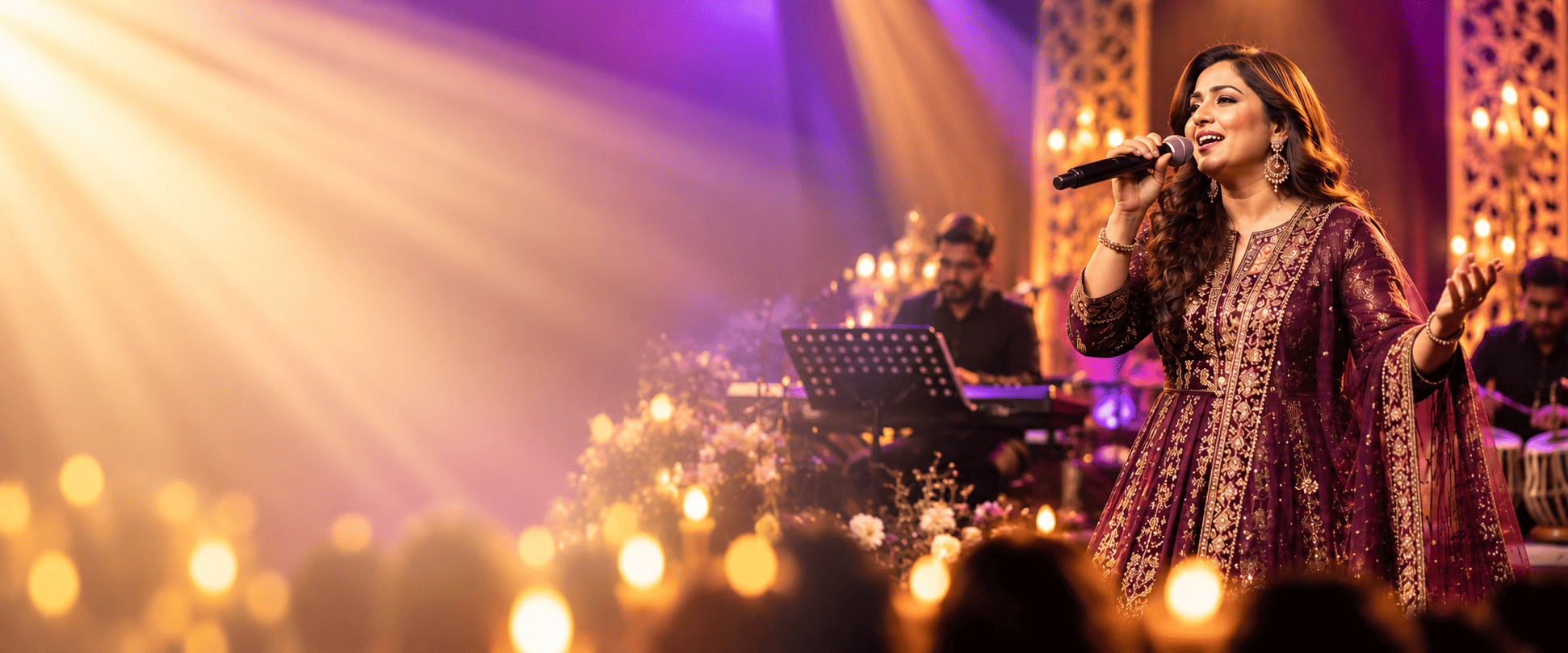 Sinha Musical Entertainments – Bollywood & Ghazal Singer in New Jersey in Franklin Park, Franklin Park
