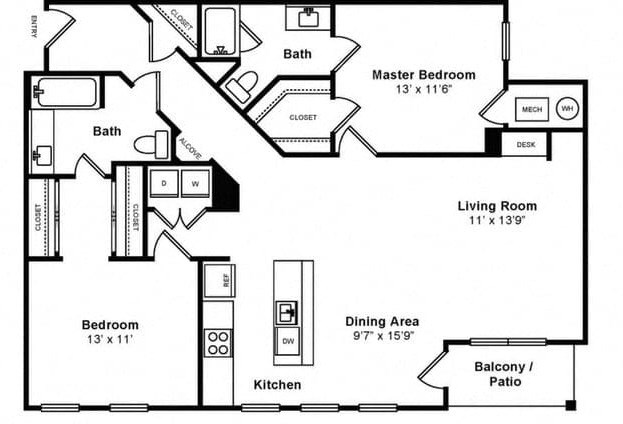Amazing Large 2 Bed] 2 Bath, In Best School District In JC, Very Easy Commute To NYC