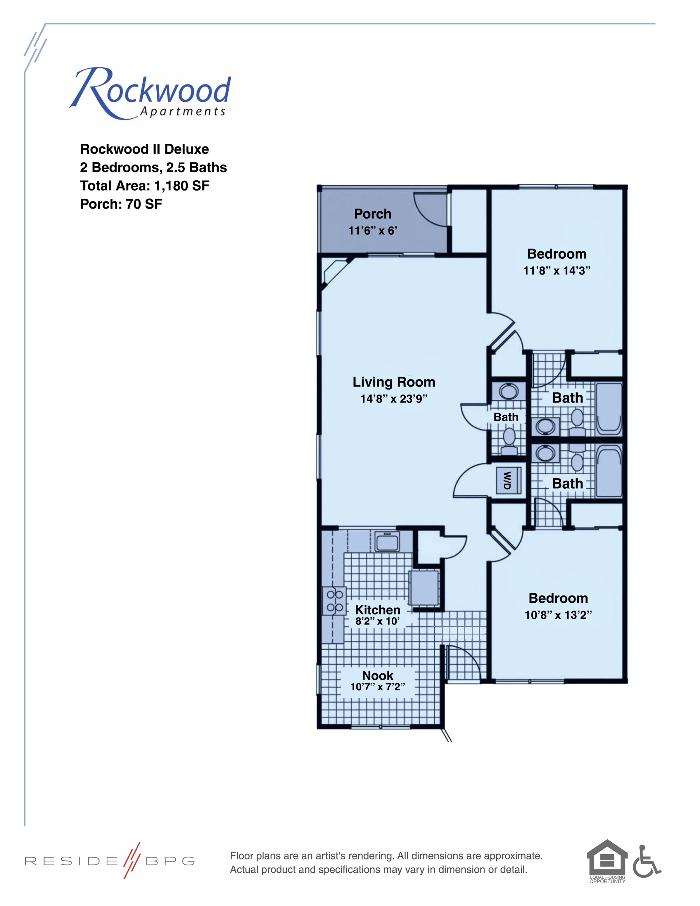 Rock Wood Apartment Phase 1 For Sublease.