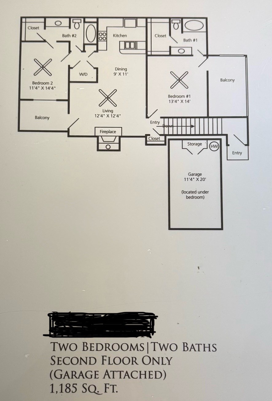 2-Bed, 2-Bath Town House In Irving,TX