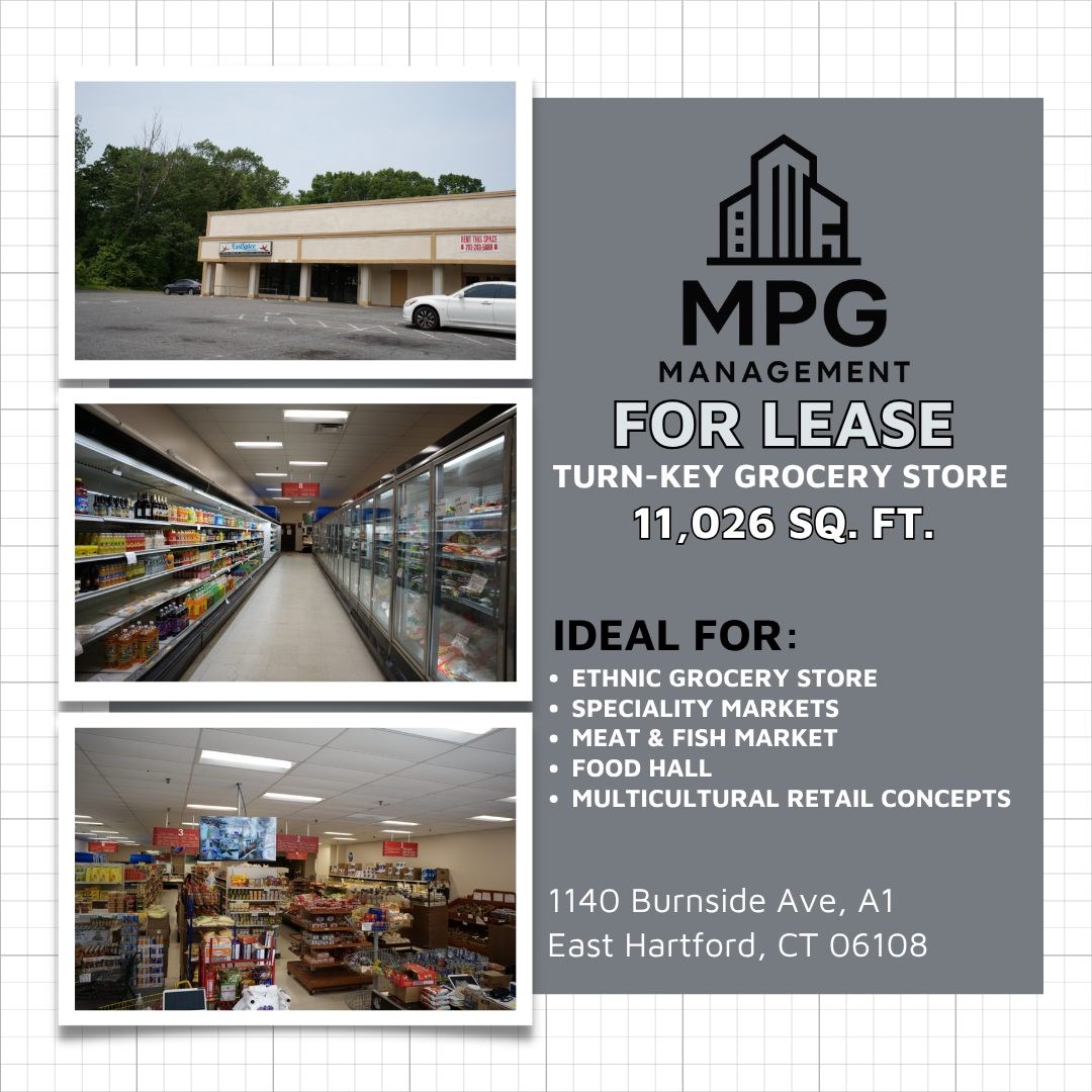 Seeking Grocery Store Operators: Open Or Expand Into A Turn-Key Space In East Hartford! ALREADY RUNNING!