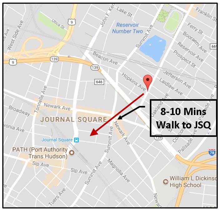 Click to Enlarge **BEAUTIFUL FURNISHED 1BR /1BA APT*NO BROKER FEE**NEAR JSQ**BEST LOCATION**JERSEY CITY HEIGHTS*Call-201-305-9190