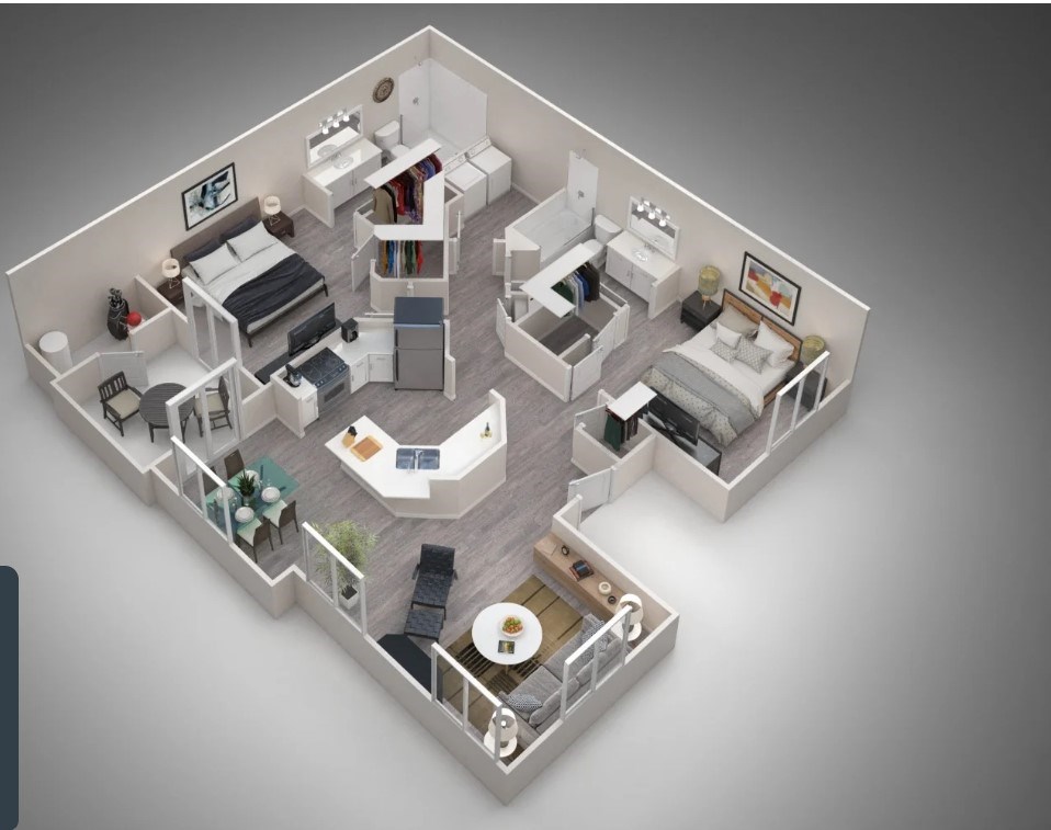 2Bed/ 2Bath Mark Taylor Gated Apartment Available In Chandler Arizona