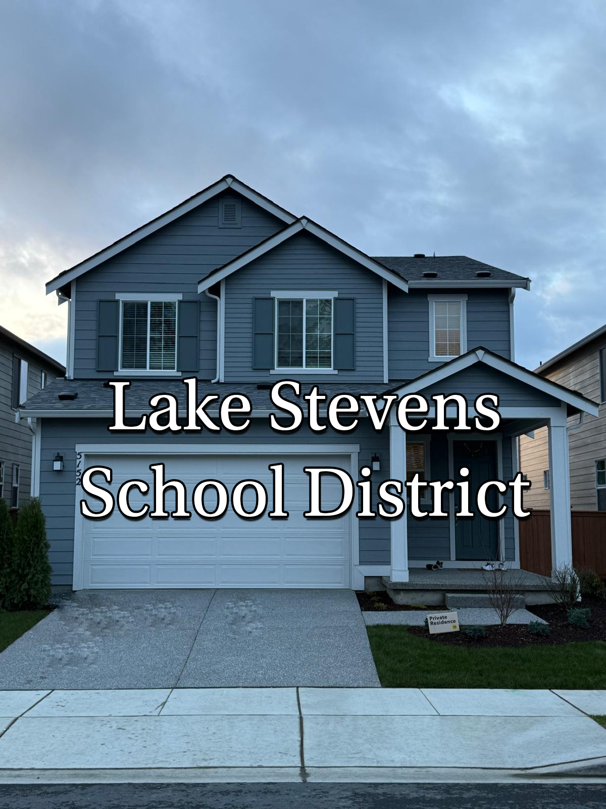 Brand New Single Family House In Lake Stevens School District