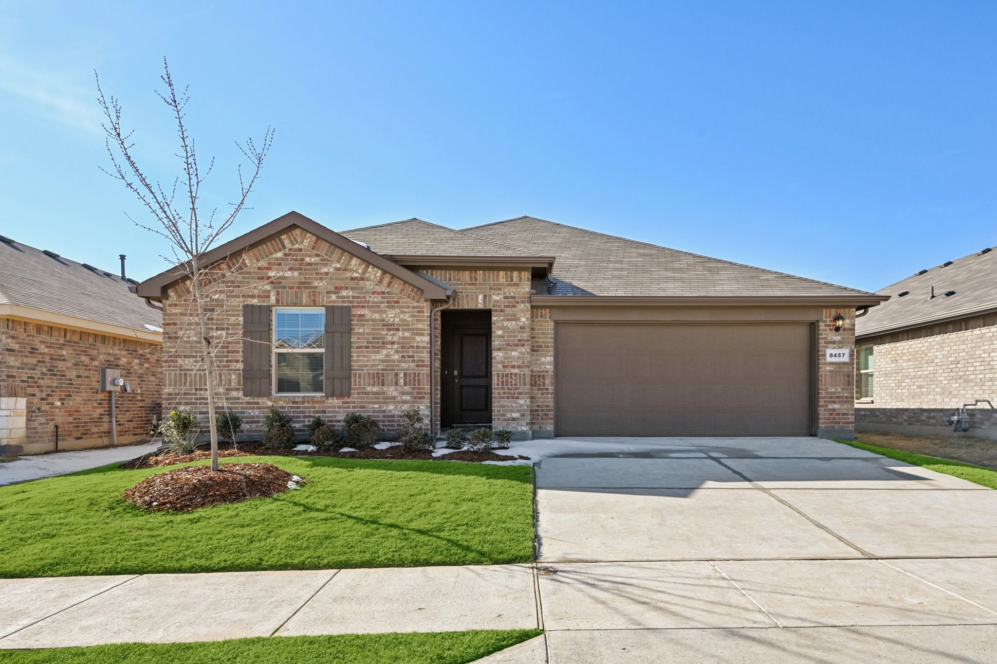 Brand-new Single Story Smart Home 4-Bed, 3-Full-Bath , Study, 2,091 Sq Ft, Patio