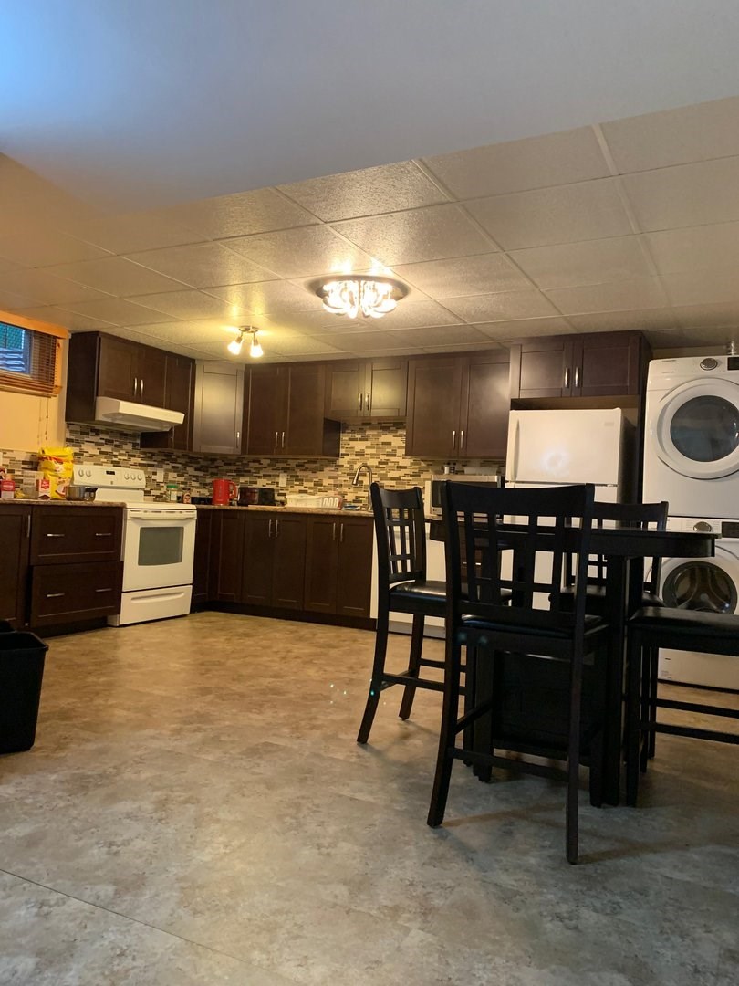 2-Bedroom, 1-Bath Basement Apartment
