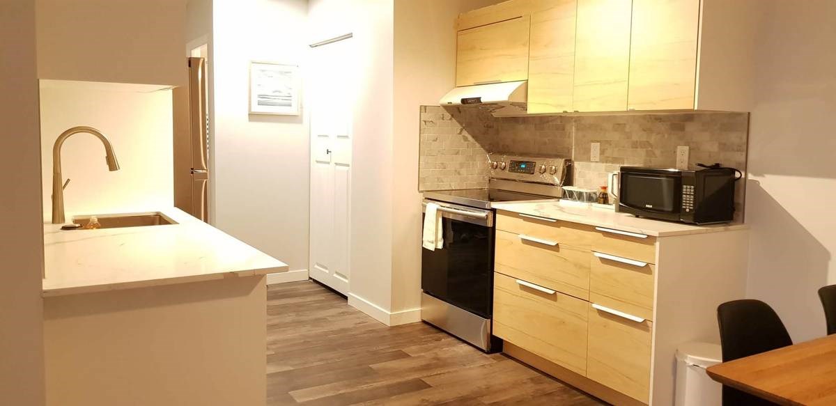 Modern 1 Bedroom 1 Bathroom Apartment