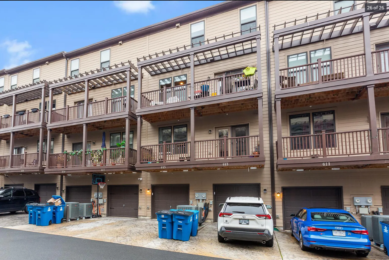 Urban Condo Near Herndon Metro - 2 Level, 2 Bedroom   Office Space, 2.5 Bath Loft With Rear-Load Garage