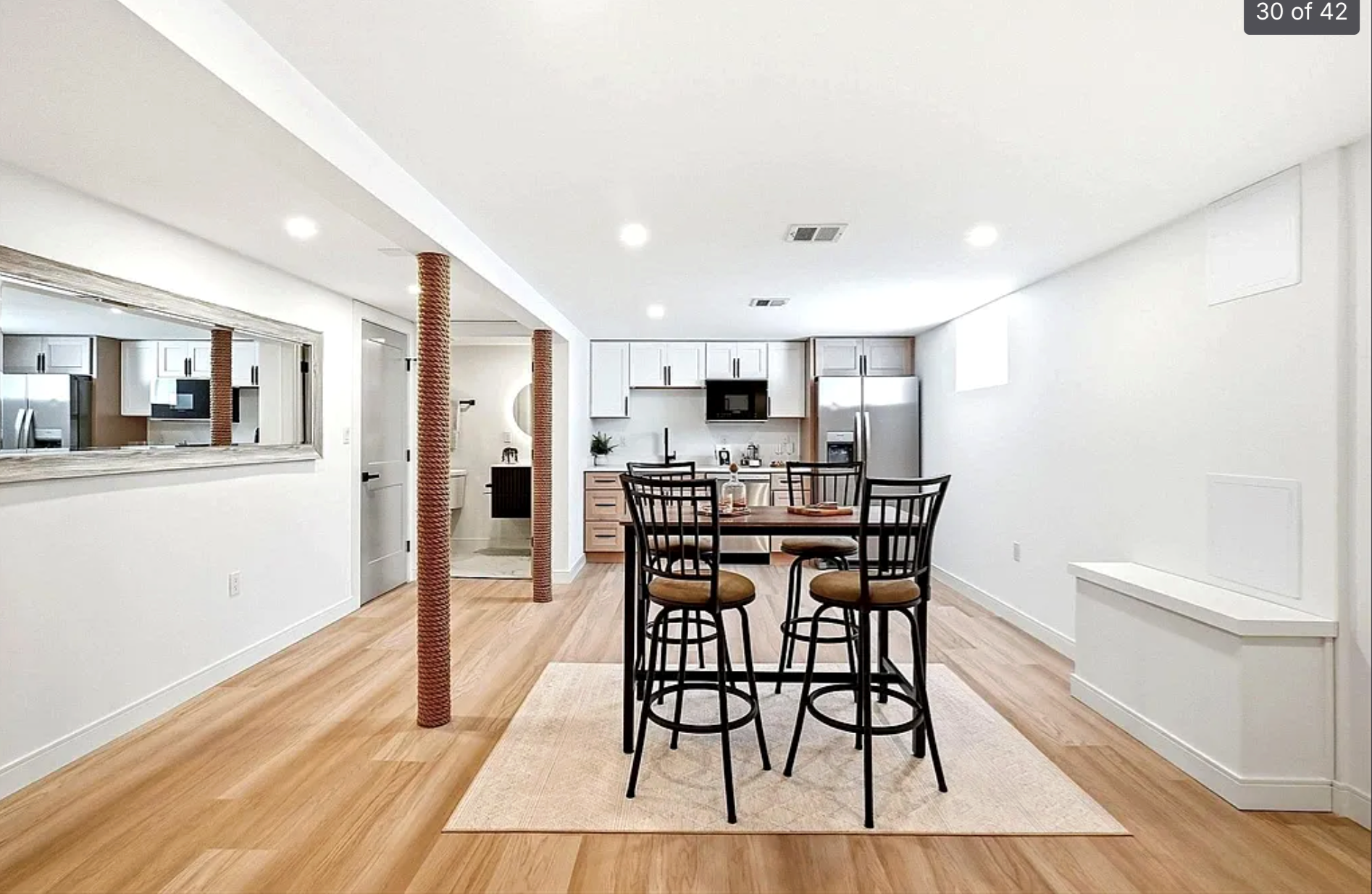 New Construction Basement Studio – Woburn, MA | Private Entrance & Bath | Preferred: Women Occupants