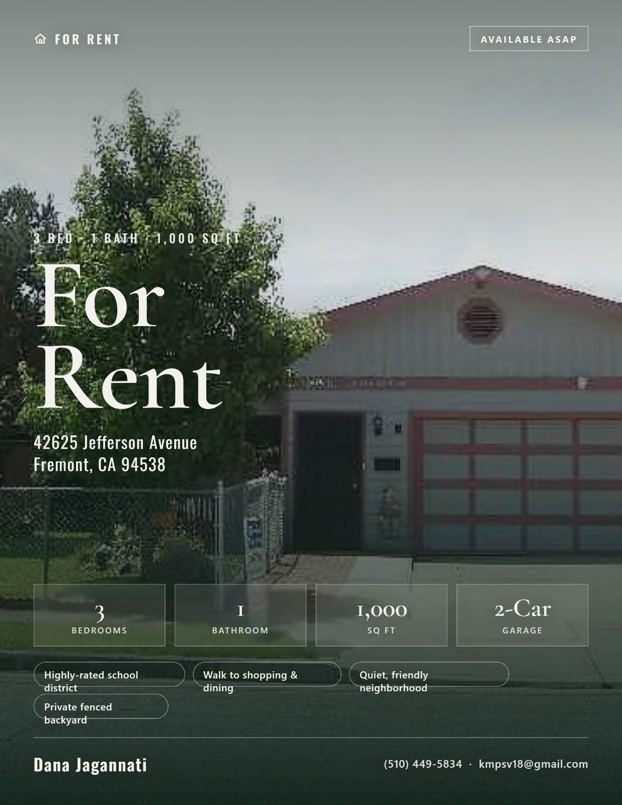 3 Bedroom Home In The Irvington Community