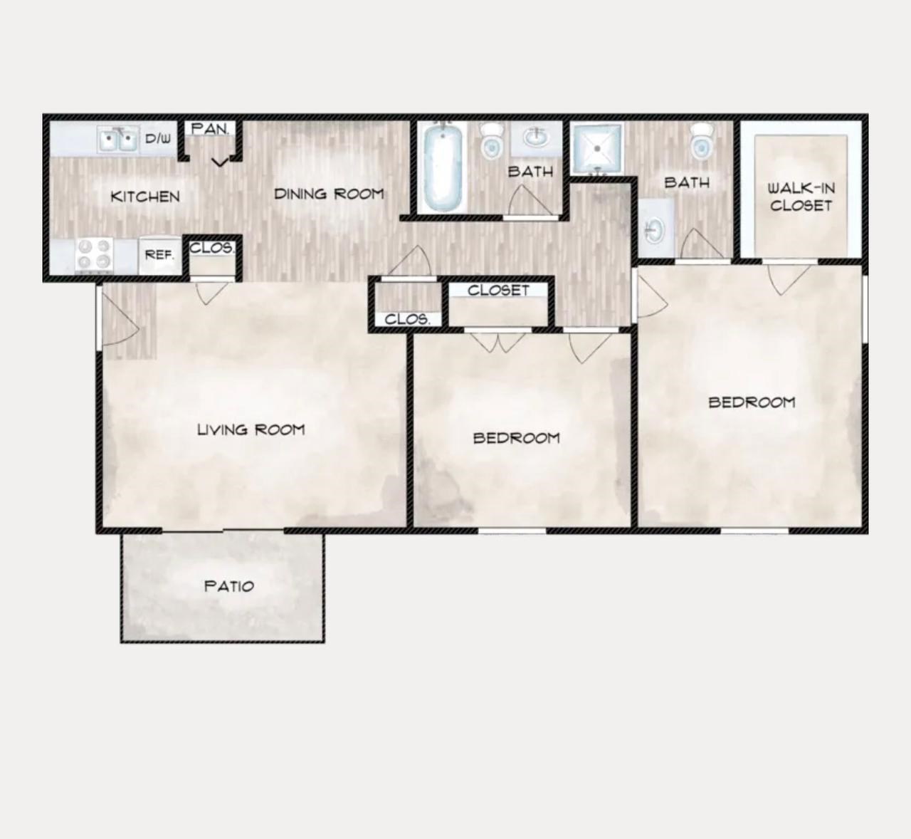 1 Bedroom / 1 Bathroom Available For Rent – Nashville, TN 37211