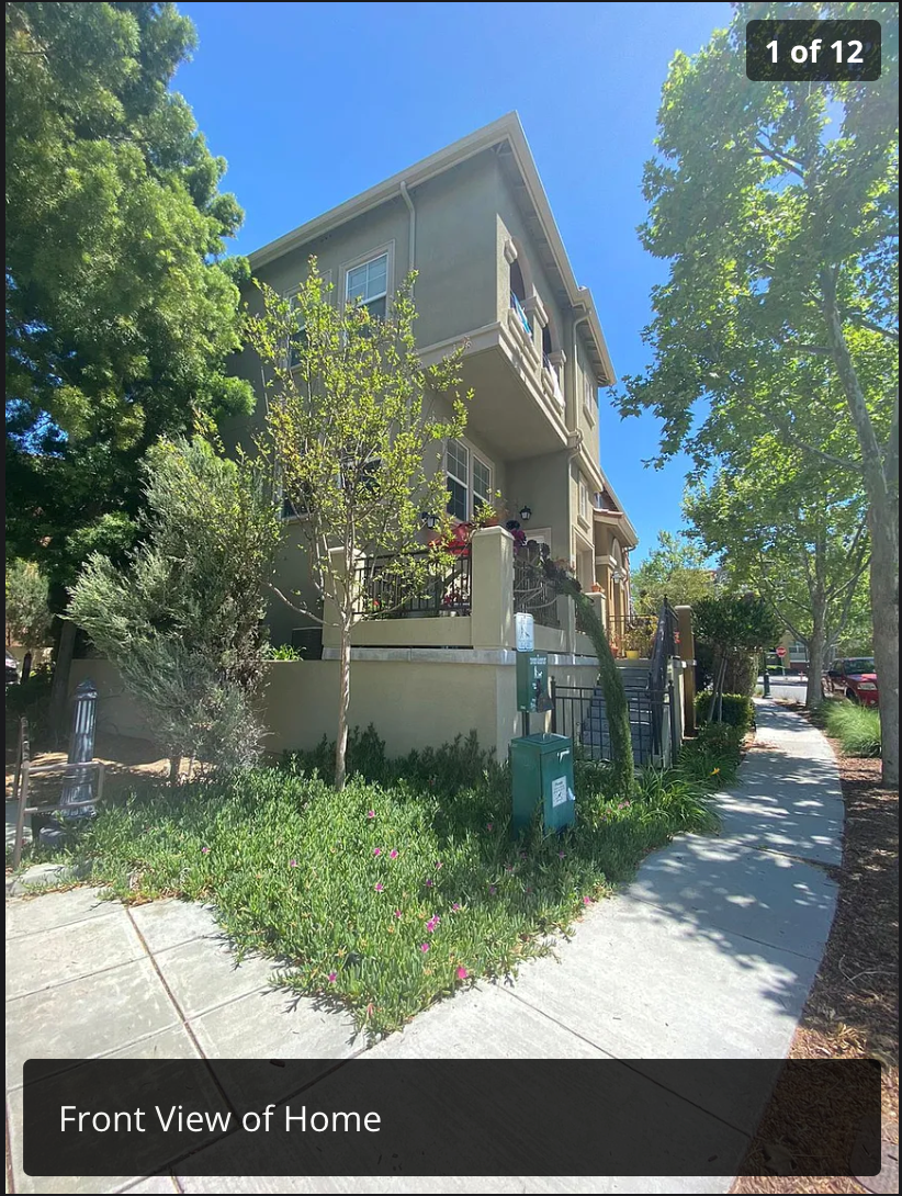 3 Bed, 2.5 Bath, Townhome On Communications Hill, San Jose