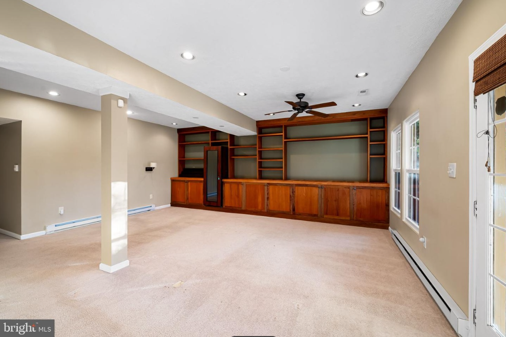 Furnished Huge Basement With Attached Bathroom