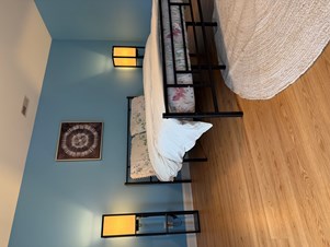Beautiful Master Bedroom With Balcony