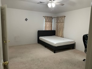 Huge Furnished Master Bedroom For Rent Near Domain, Apple, Amazon, Schwab, Paypal, Visa