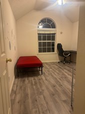 Private Bedroom In The House With Wood Floor