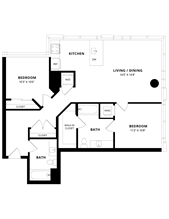 Lease Takeover: 1-Bedroom In 2B2B Apartment - Downtown Seattle