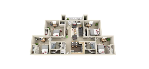 SUBLEASE AVAILABLE — 4 Bed / 2 Bath | Village At Chandler Crossings