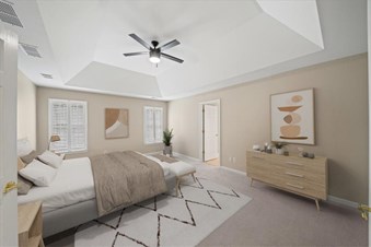 Fully Furnished Master Bedroom With Attached Bath And Huge Walk-in Closet/Private Office For $650 Per Head For 2 Occupancies