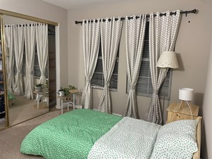 2 Furnished Rooms In A Townhome Available For Rent In Gated Community.  Single  Occupancy Each Room