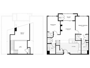 A Spacious Master Bedroom(shared) And Loft Is Available In Our 2 Bed, 2 Bath   Loft Apartment