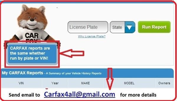 Genuine FULL CARFAX / AUTOCHECK Report $3.99 Only, Used Cars in ...